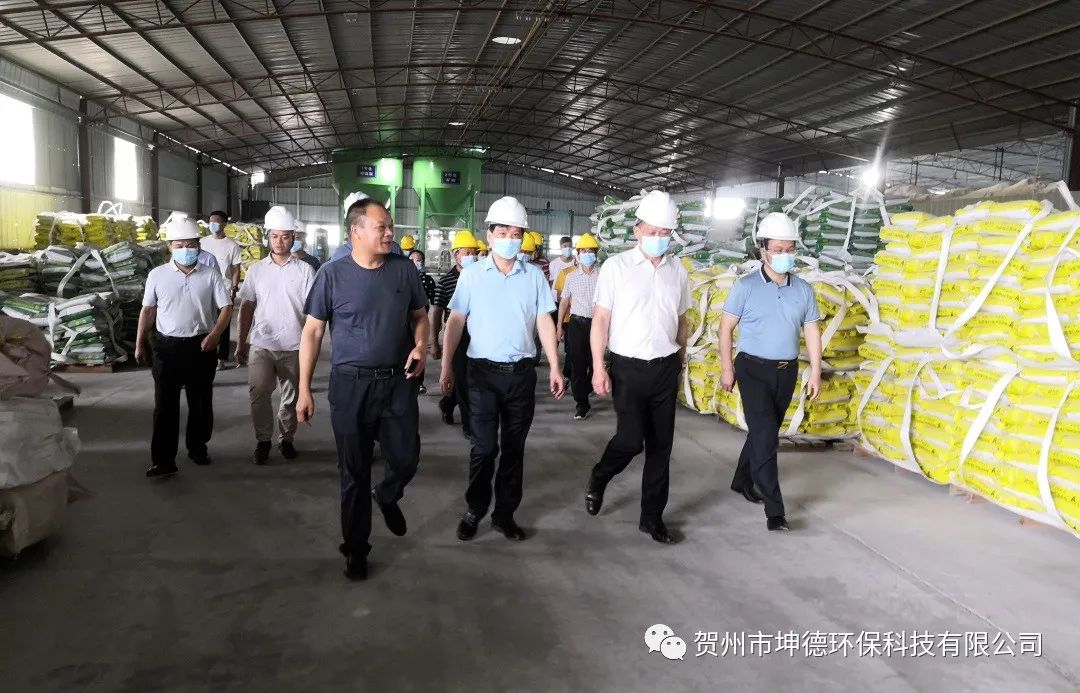 贺州市人大常委会副主任卿汤义等领导一行莅临我司指导