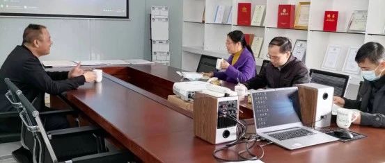 贺州市生态环境局相关领导到我公司交流生态环保志愿服务