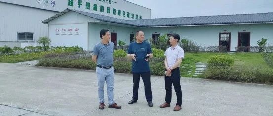 钟山县政协副主席林瑞春、叶主任等相关领导到我司调研