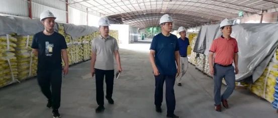 钟山县政协副主席林瑞春等相关领导一行到我司调研